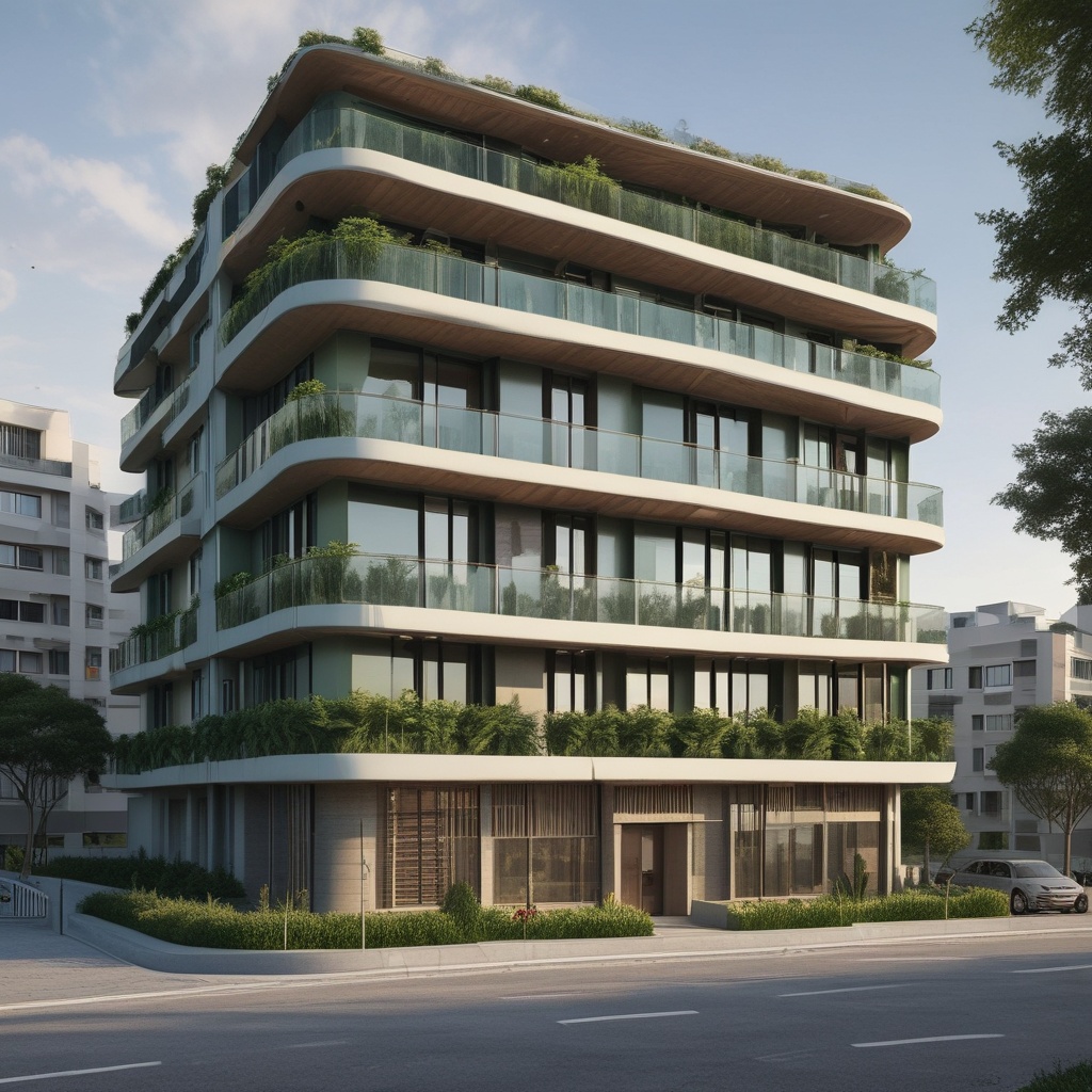 Green Living Residences architectural project