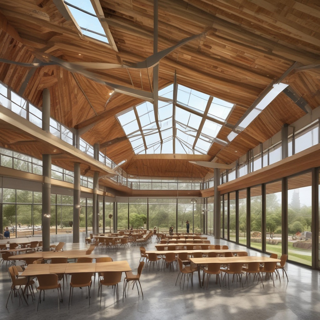 Sustainable Community Center architectural project